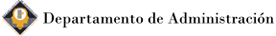 Logo Departamento Administración